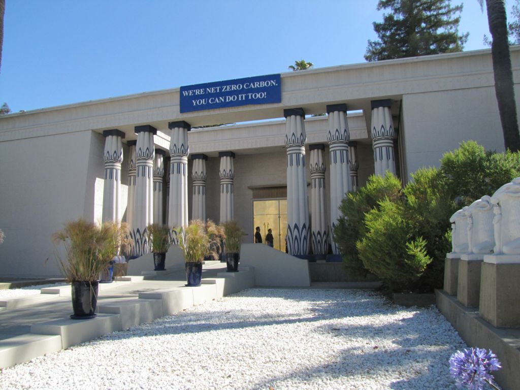 Photo of the front of the Rosicrucian Egyptian Museum