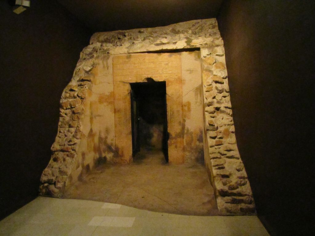 Entrance to the burial chamber or tomb